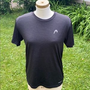 3/$20 Men’s HEAD black/grey hypertek L athletic T